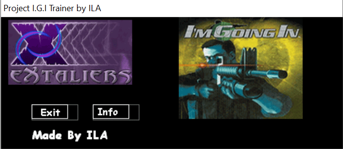 Image showing IGI 1 trainer is running