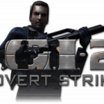A man holding a gun in IGI 2 - covert strike